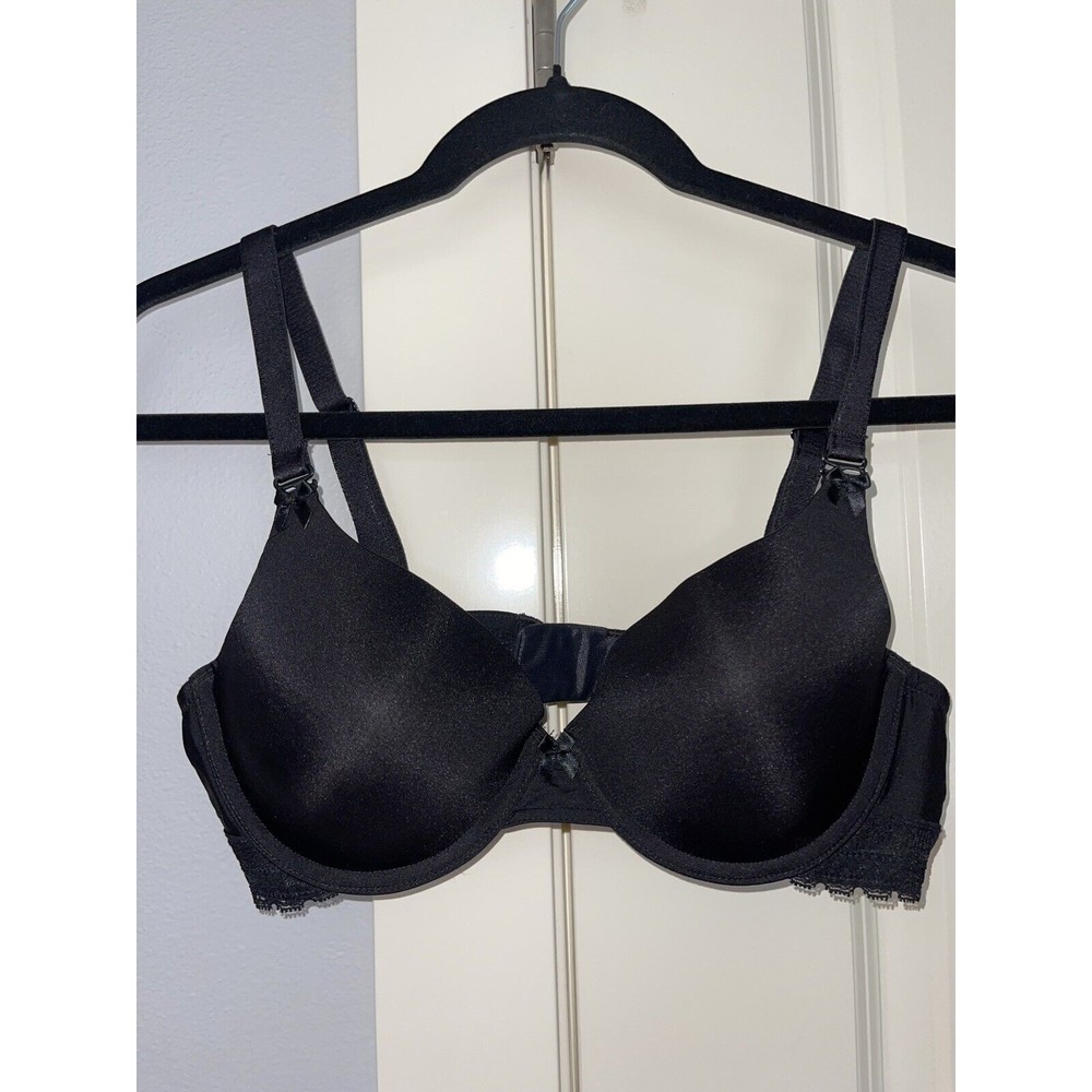 COPY - Felina Black Bra 36c Womens Convertible N255455 EUC Ladies Underwire Wir…